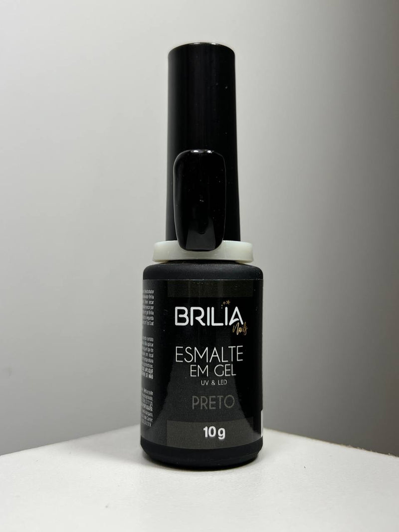 Esmalte em Gel (Preto) 10g BriliaNails