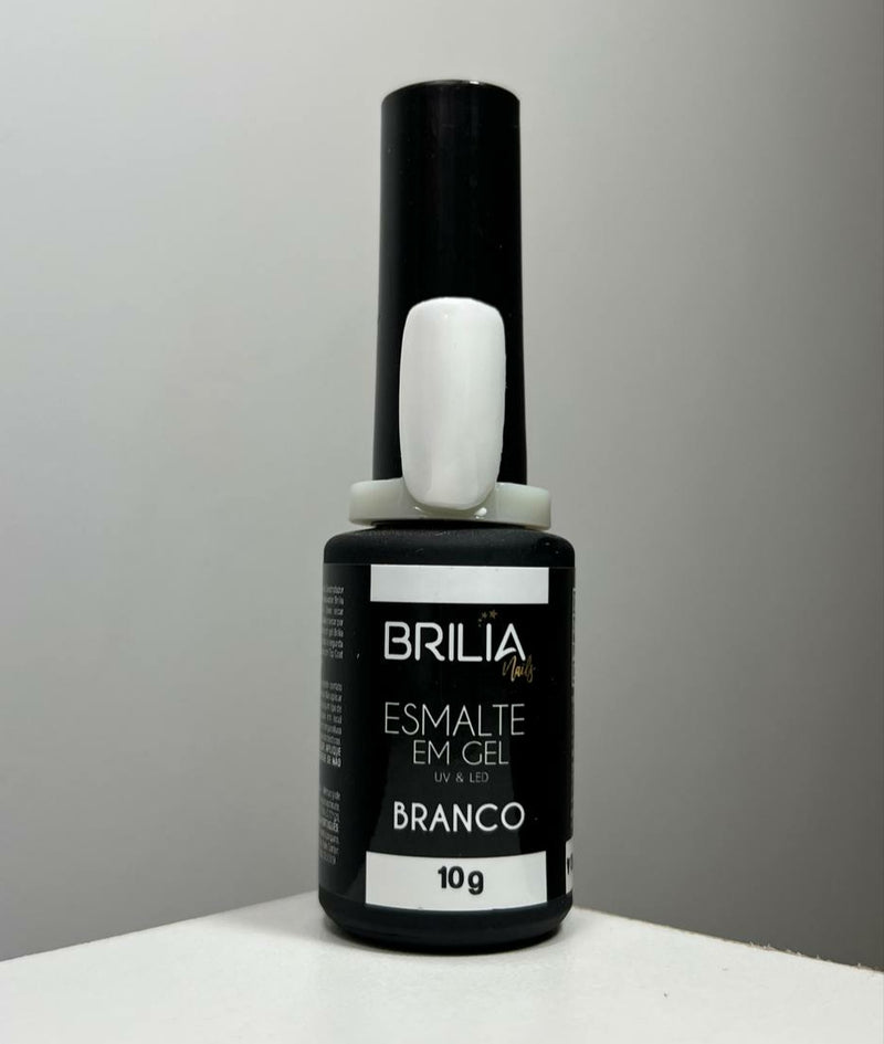 Esmalte em Gel (Branco) 10g BriliaNails