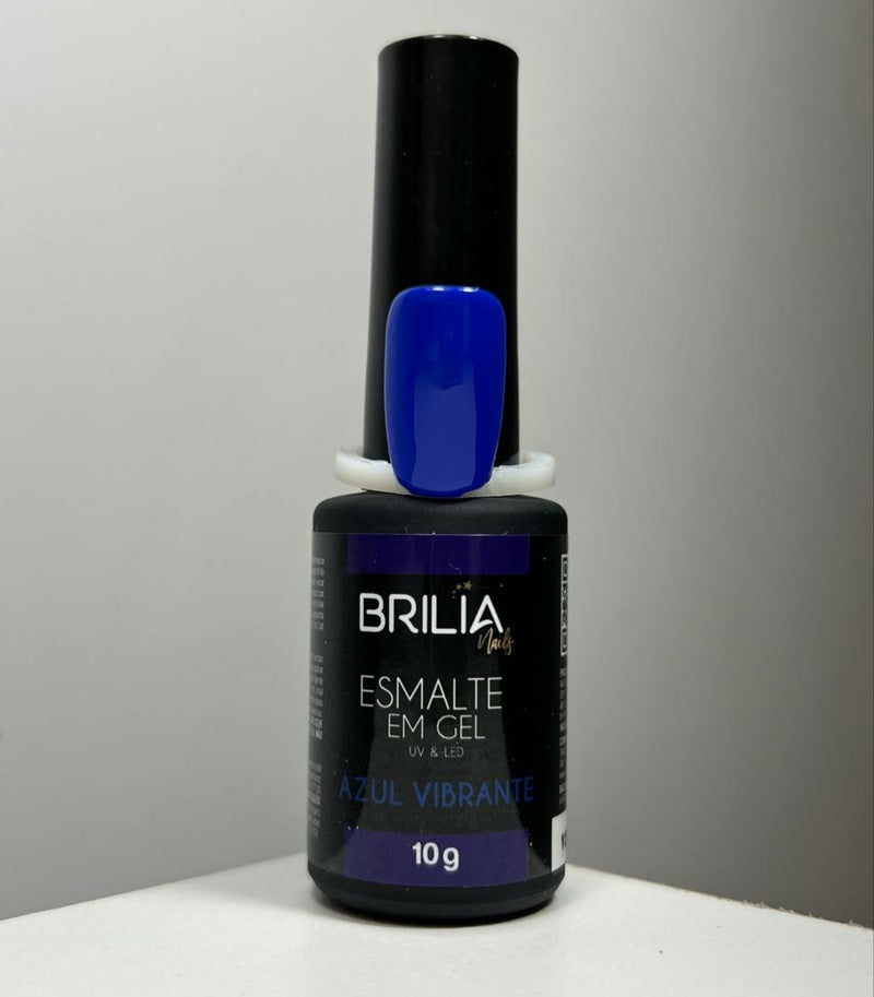 Esmalte em Gel (Azul Vibrante) 10g BriliaNails