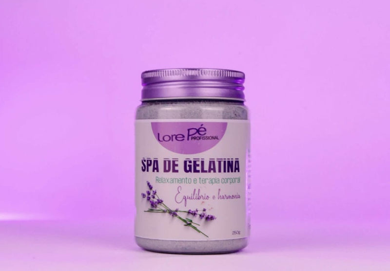 SPA de Gelatina (Açaí) 250g Lore Pé Profissional