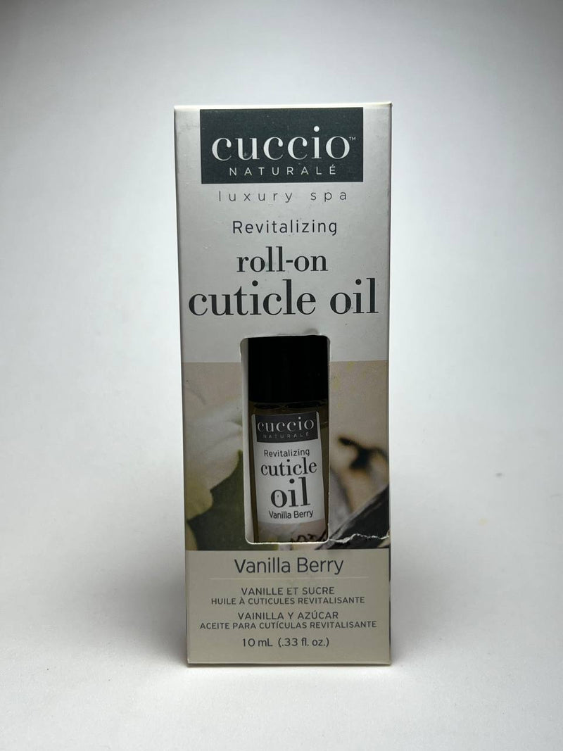 Óleo hidratante de Cutículas Roll-on Vanila Berry 10ml Cuccio