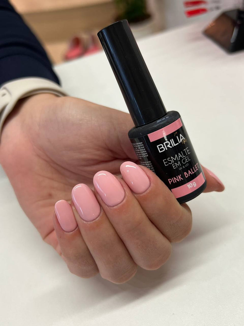 Esmalte em Gel (Pink Ballet) 10g BriliaNails