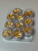 Folha de Ouro para decoração de unhas 1 unidade