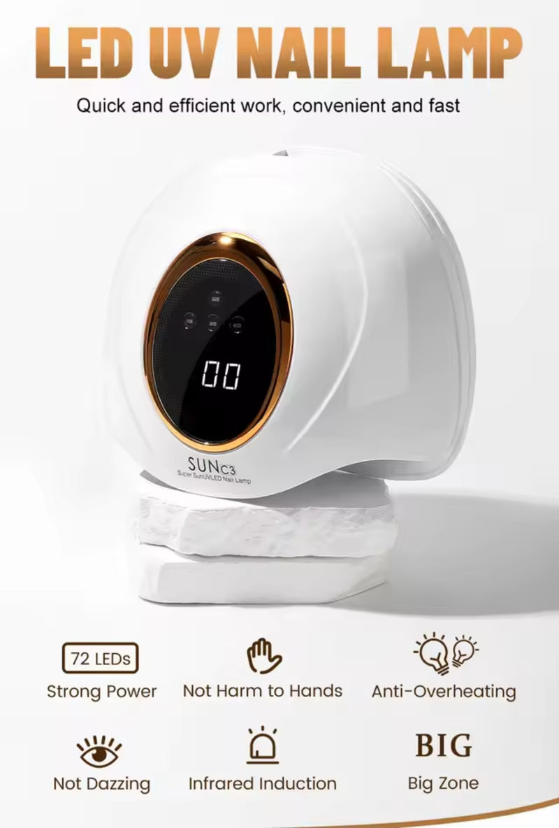 Cabine Sun C3 380 Watts de Potência e 72 Lâmpadas Led Uv