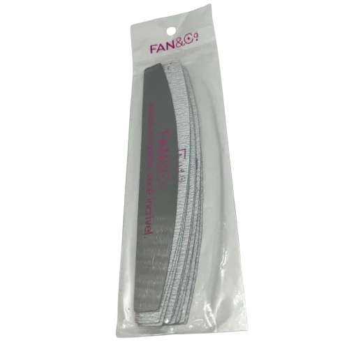 Kit Base Metal + 10 Lixas gramaturas 100/180 FanNails