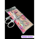 Tesoura pequena ponta curvada