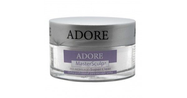 Pó Acrílico Super Clear 40g Adore Professional