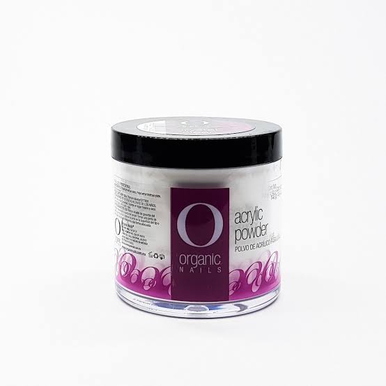 Pó Acrílico Crystal Clear 140g Organic Nails