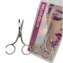 Tesoura pequena ponta curvada