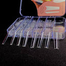 Tips Ballerina transparente 100 unid