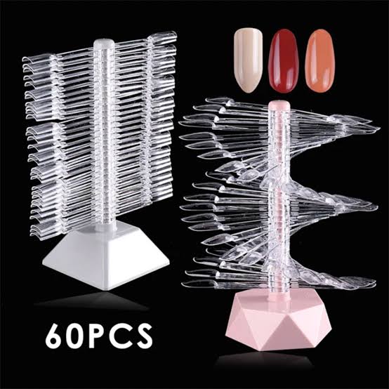 Stand Expositor de Esmaltes 60 unhas Transparente