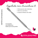 Espátula Profissional de Cutícula PS-50-2 Staleks Pro