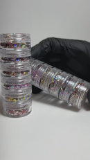 Torre magic gliter colorido