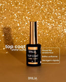 Top Coat Shine Ouro (sem goma) 9g BriliaNails
