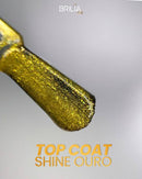 Top Coat Shine Ouro (sem goma) 9g BriliaNails
