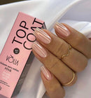 Top Coat Pink (Sem Goma) 9g Vólia