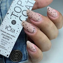 Top Coat Eggshell Fosco (Efeito "Casca de ovo") 9g Vólia